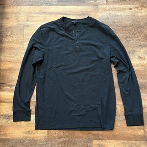 2 Banana Republic Cozy Henley’s- Large Tall